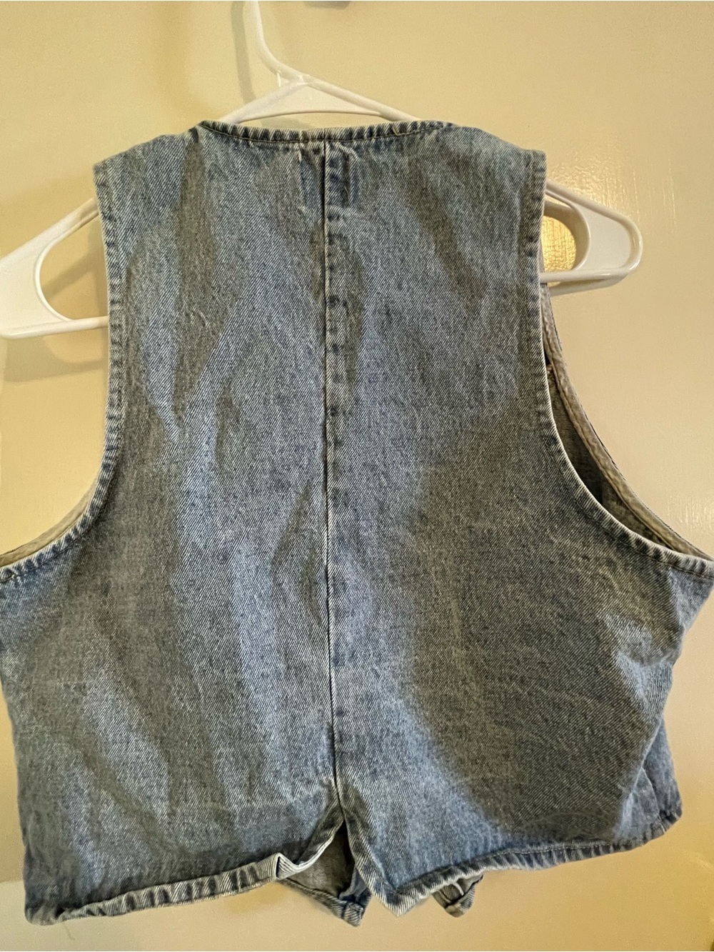 Princess Polly Light Wash Denim Vest with Front Pockets - Picture 2 of 4